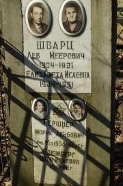 Шварц Лев Меерович, Москва, Востряковское кладбище